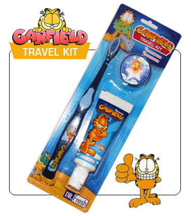 GARFIELD TRAVEL KIT - by Dr. Fresh - Click Image to Close