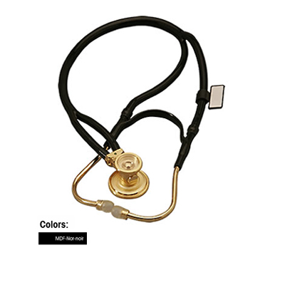 MDF 22K Gold Deluxe Sprague Rappaport Stethoscope - Click Image to Close