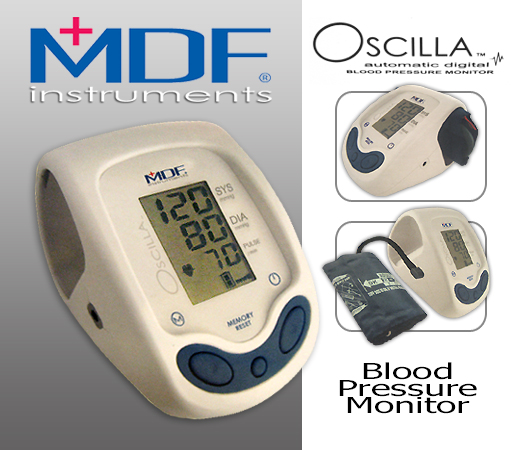 MDF OSCILLA Automatic Digital Blood Pressure Monitor - Click Image to Close