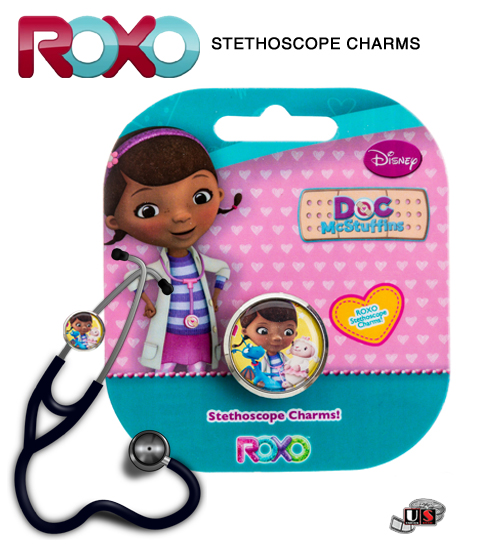 Disney Doc McStuffins Stethoscope Charm - Click Image to Close