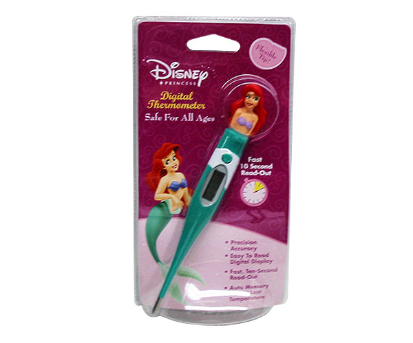 Disney Ariel Digital Thermometer - Click Image to Close