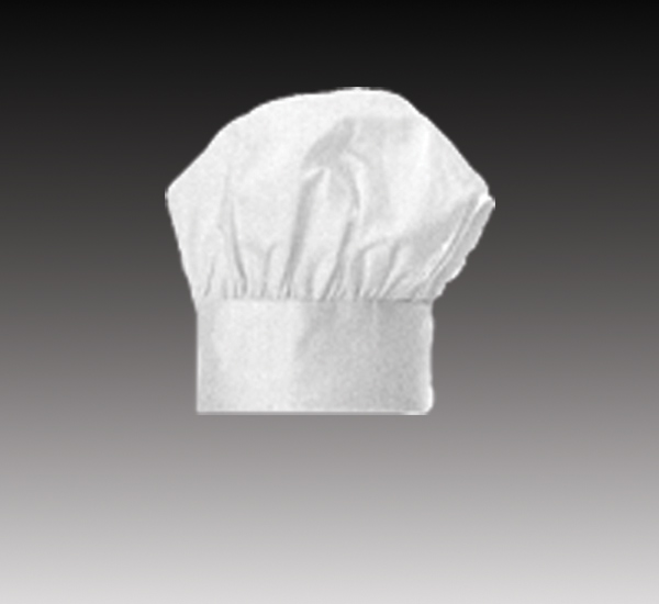 Poplin Chef Uniform Hat - Click Image to Close