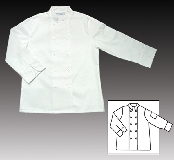 Chef Coat White - Click Image to Close