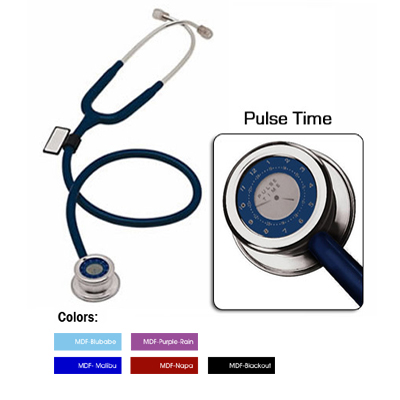 MDF Pediatric Pulse Time Stethoscope - Click Image to Close