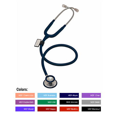 MDF Deluxe Dual Head Stethoscope - Click Image to Close