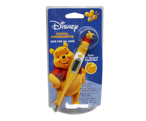 Disney Pooh Digital Thermometer - Click Image to Close